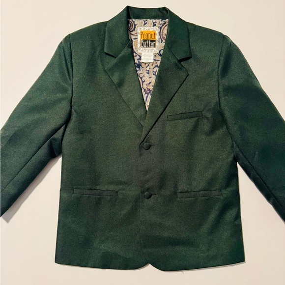 Peanut Butter Collection Other - Peanut Butter Collection Boys Green Blazer Size 6